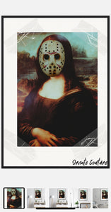 Mona Lisa x Jason Portrait 70 x 100cm